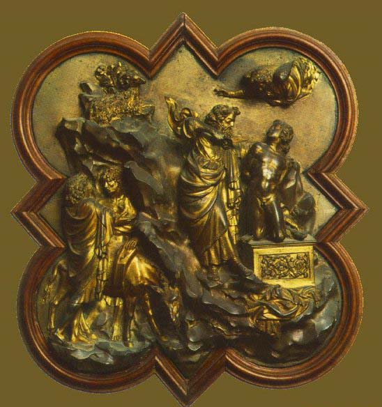 Lorenzo Ghiberti Sacrifice of Isaac